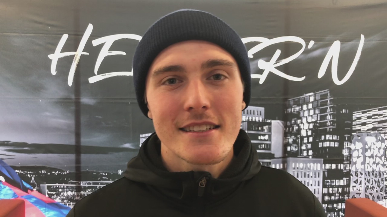 Borchgrevink før kampen mot Brann